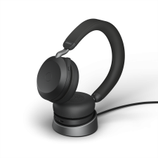 Jabra Evolve2 75 USB-C UC Stereo Headset with Desk Stand Jabra Evolve2 75 USB-C UC Stereo Headset with Desk Stand